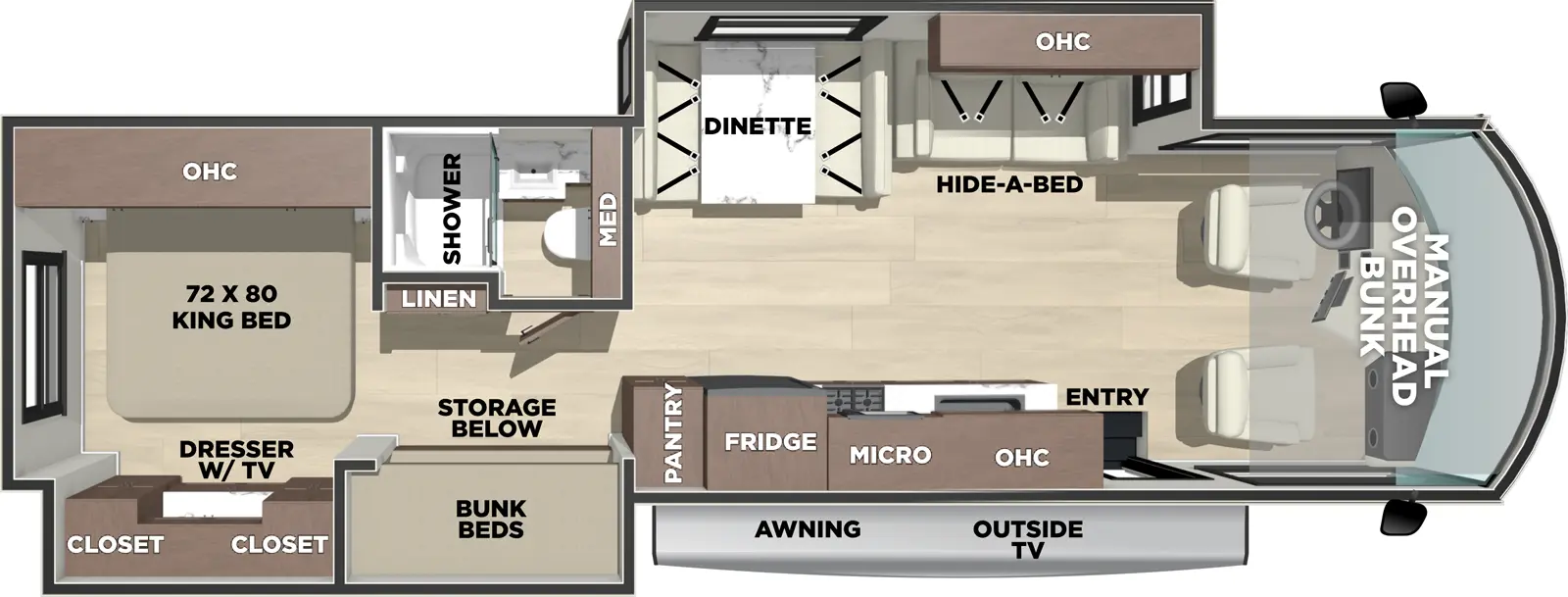 Georgetown 3 Series Gt3 33B3 Floorplan